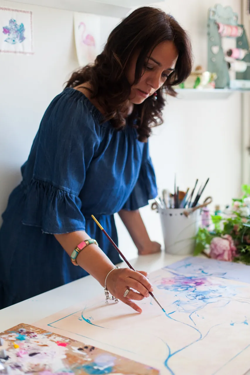 Freelancing Stories: 'How I Make Art Usable' with painter & artist Valeria of Rosa e Turchese